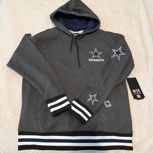 NWT-Men’s NFL Dallas Cowboys Gray Hoodie